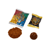 Set de chocolates y galletas de las casas de Hogwarts