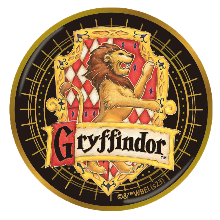 Set completo de pines dorados de Hogwarts