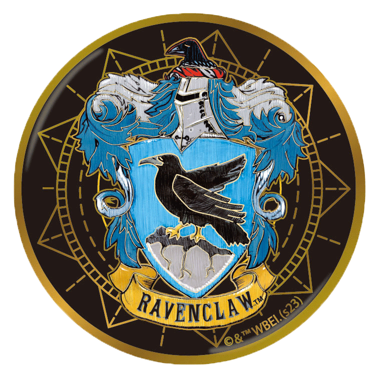 Set completo de pines dorados de Hogwarts