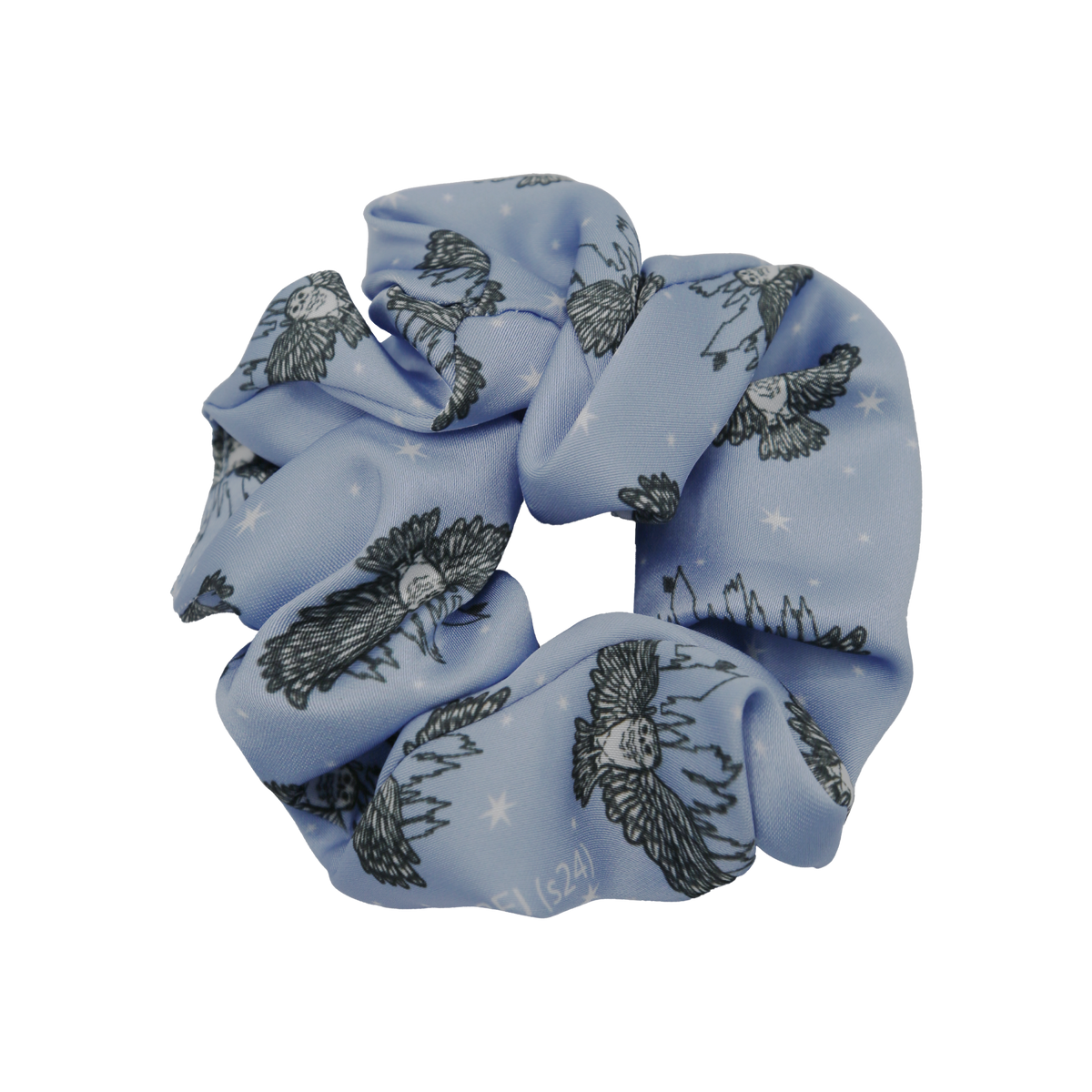 Set de scrunchies Hogwarts con Hedwig