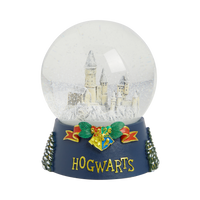 Globo de nieve navideño de Hogwarts