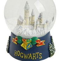Globo de nieve navideño de Hogwarts