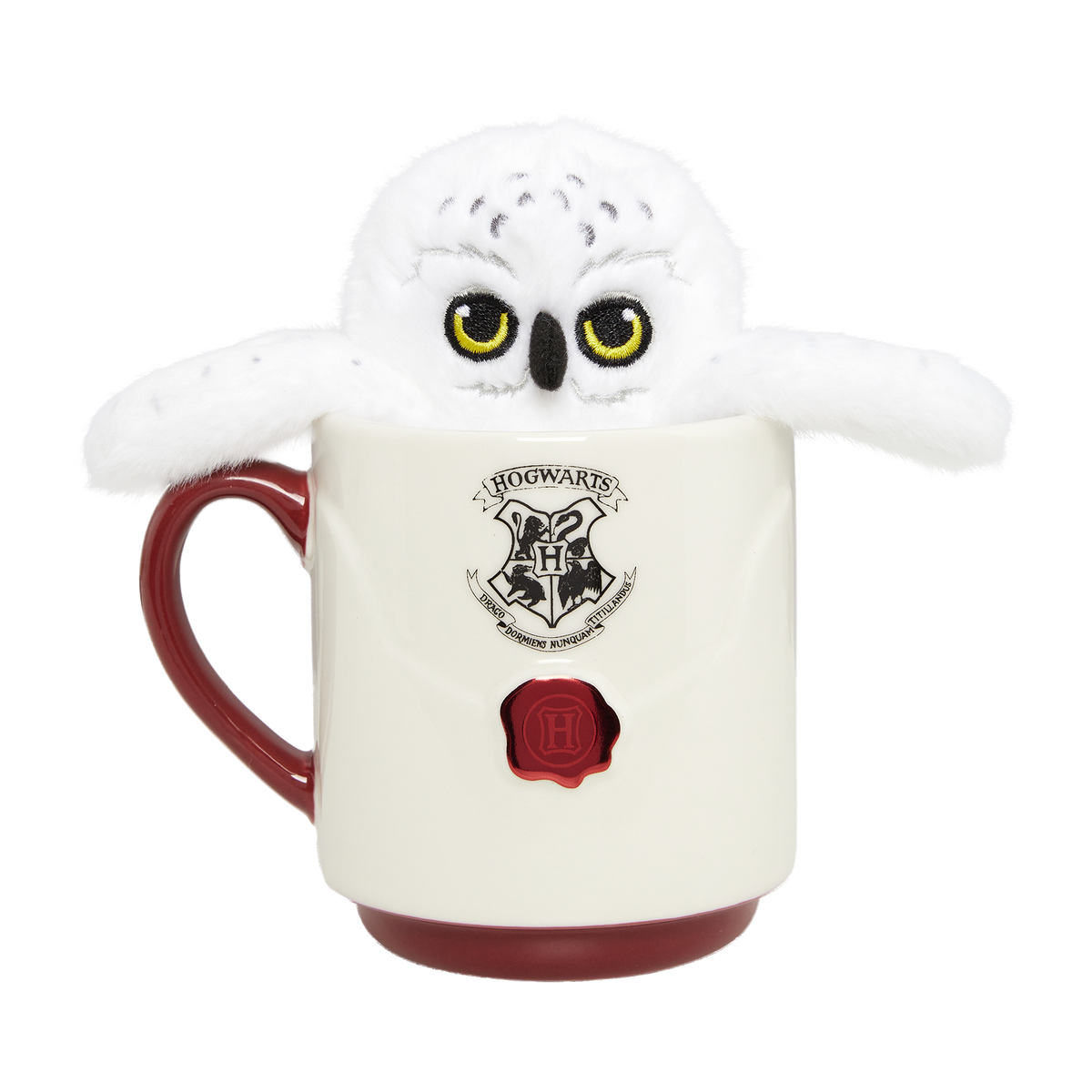 Set Regalo Taza Hogwarts y Peluche Hedwig