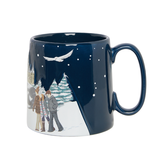 Taza navideña Hogwarts in the Snow