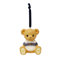 Adorno navideño de oso de Hogwarts