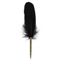 Bolígrafo Hogwarts de Pluma Negra