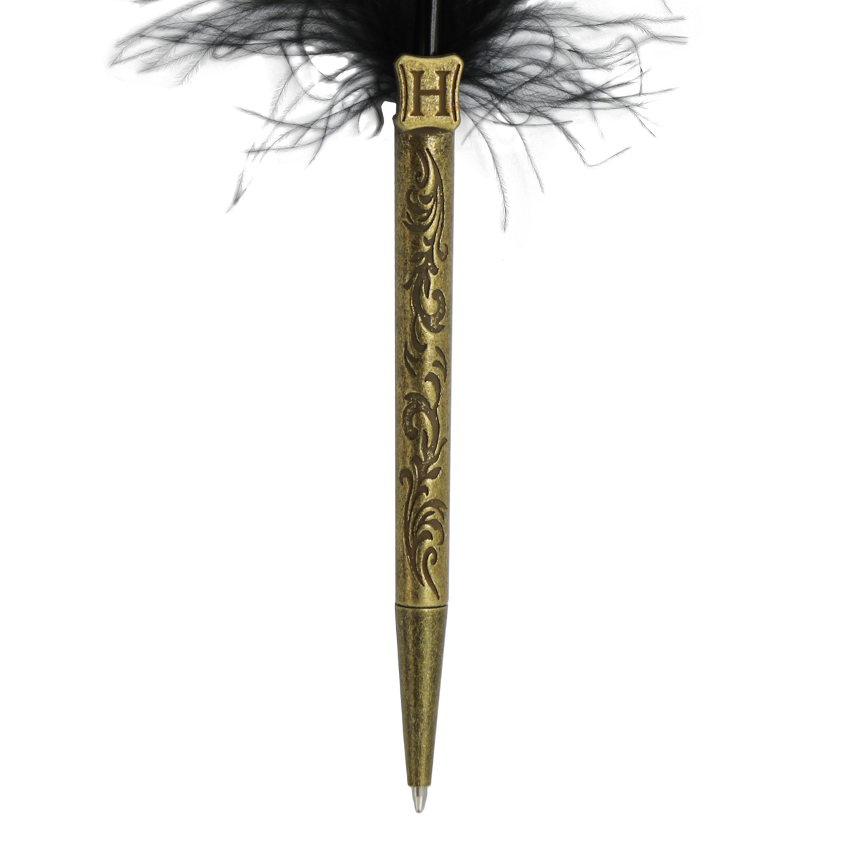 Bolígrafo Hogwarts de Pluma Negra