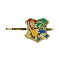 Set de 2 pinches con escudo de Hogwarts