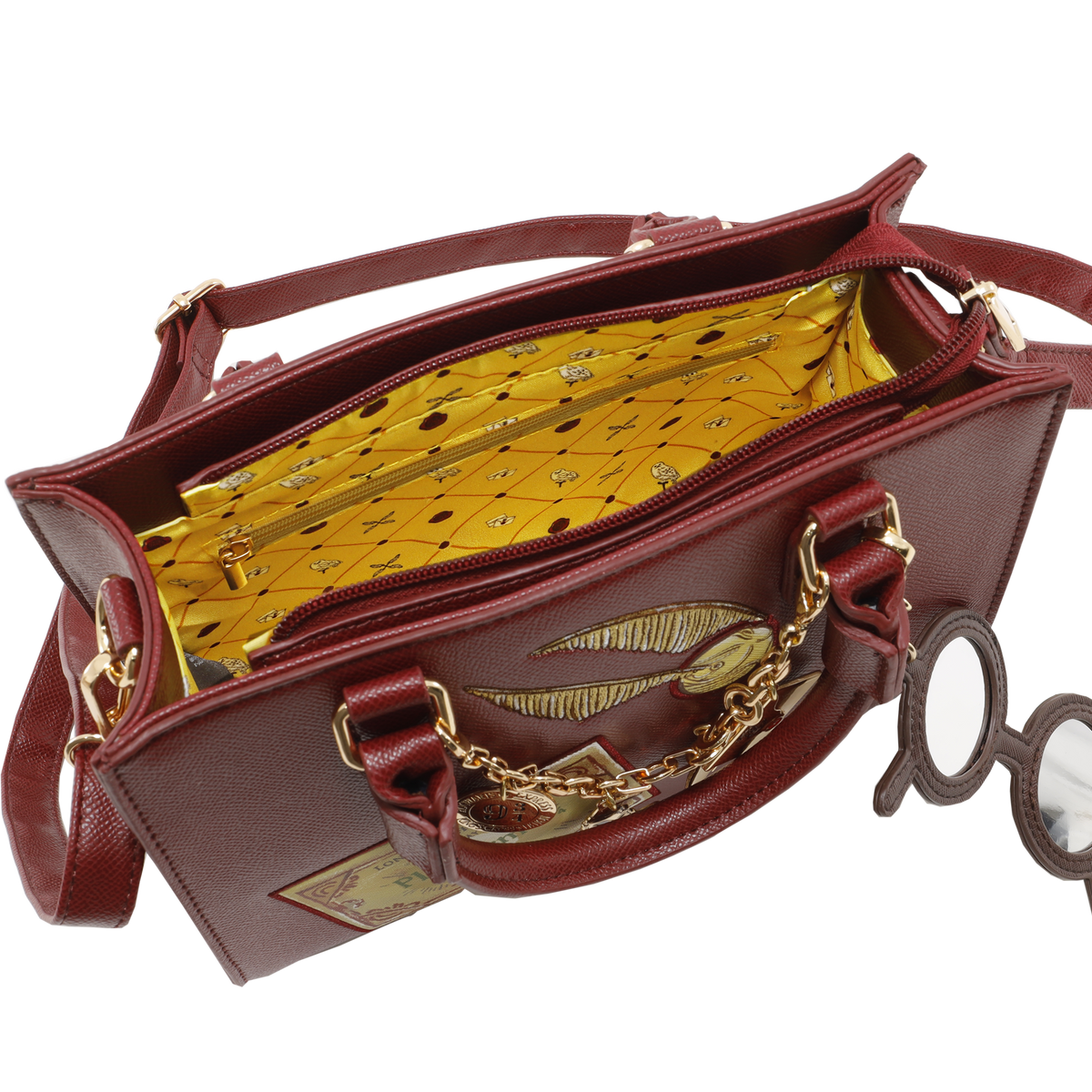Cartera Harry Potter con charms