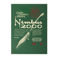 Postal con foil Nimbus 2000