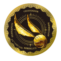 Set completo de pines dorados de Quidditch