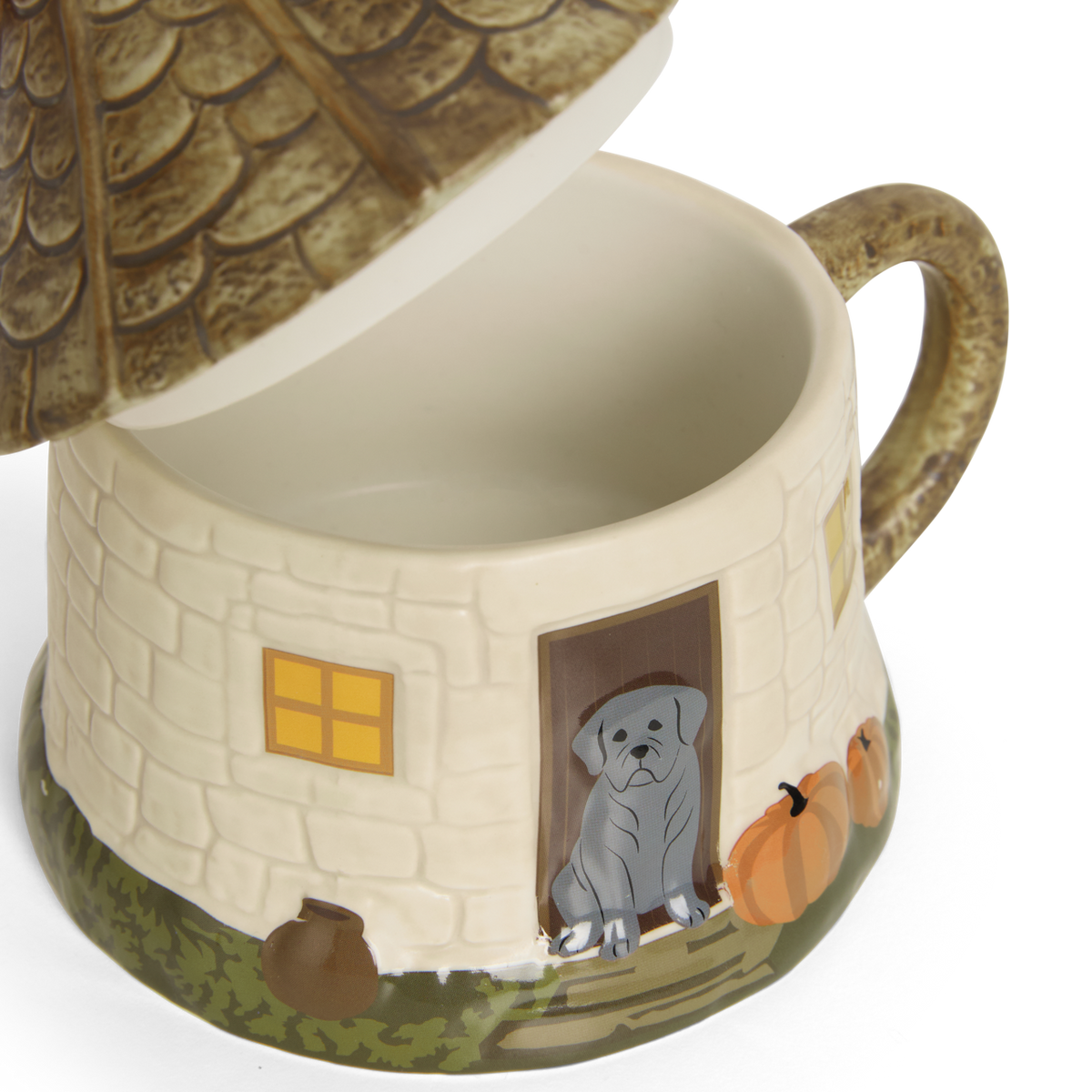 Taza Hagrid's Hut con tapa