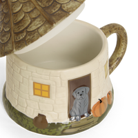 Taza Hagrid's Hut con tapa
