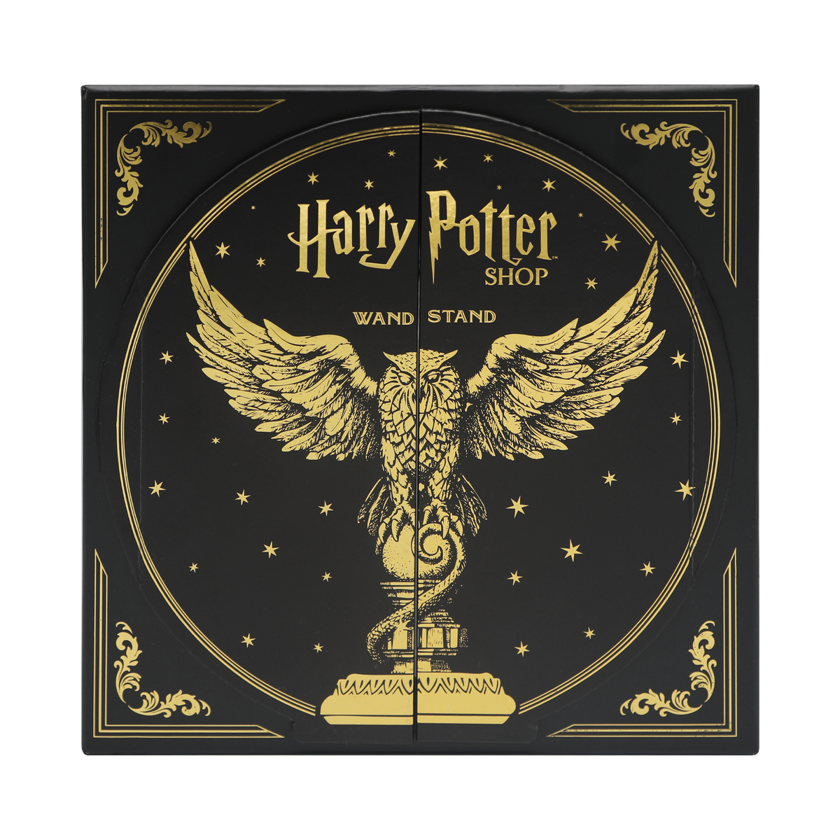 Atril de Dumbledore para varitas con búho