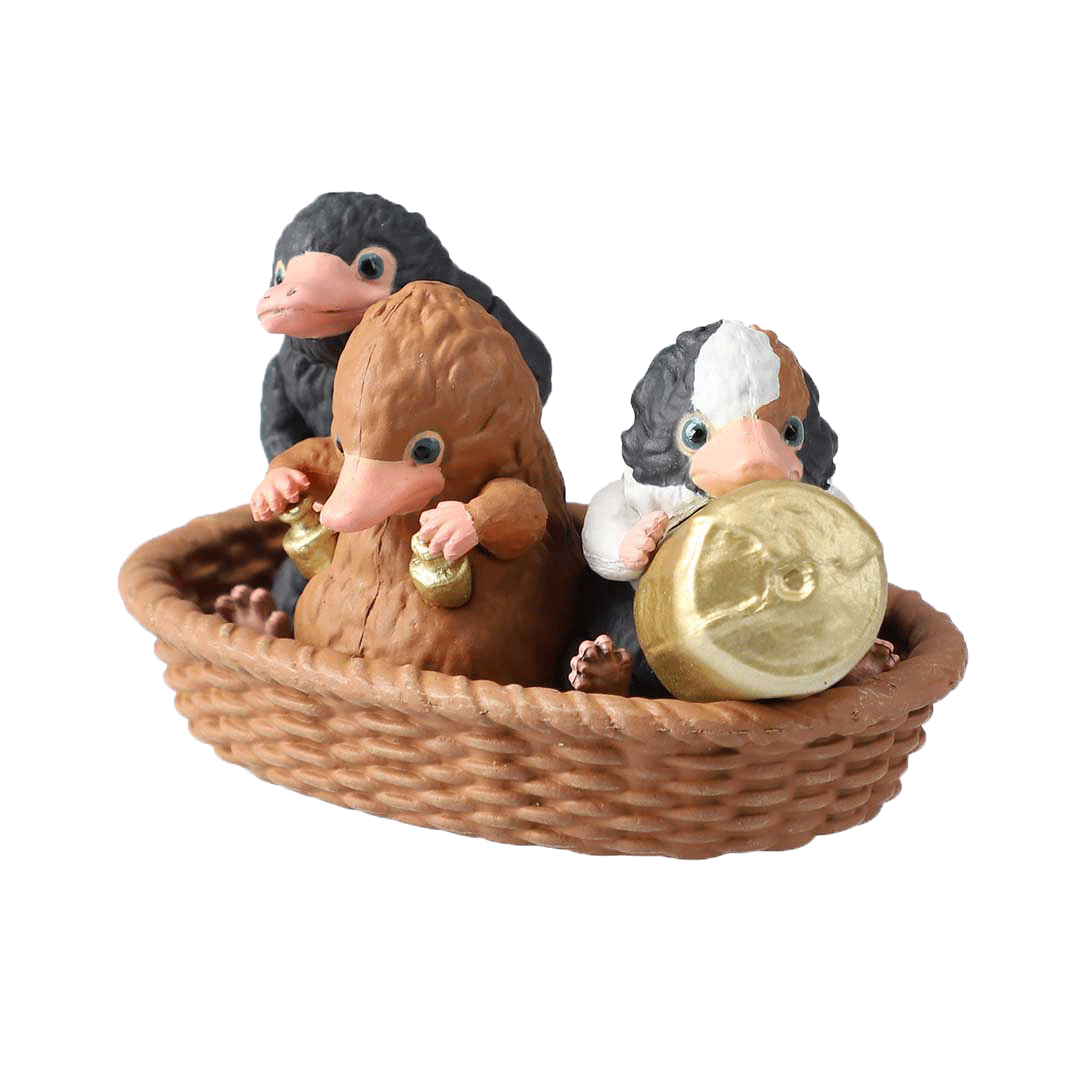 Set completo de figuras Tiny Niffler de Harry Potter