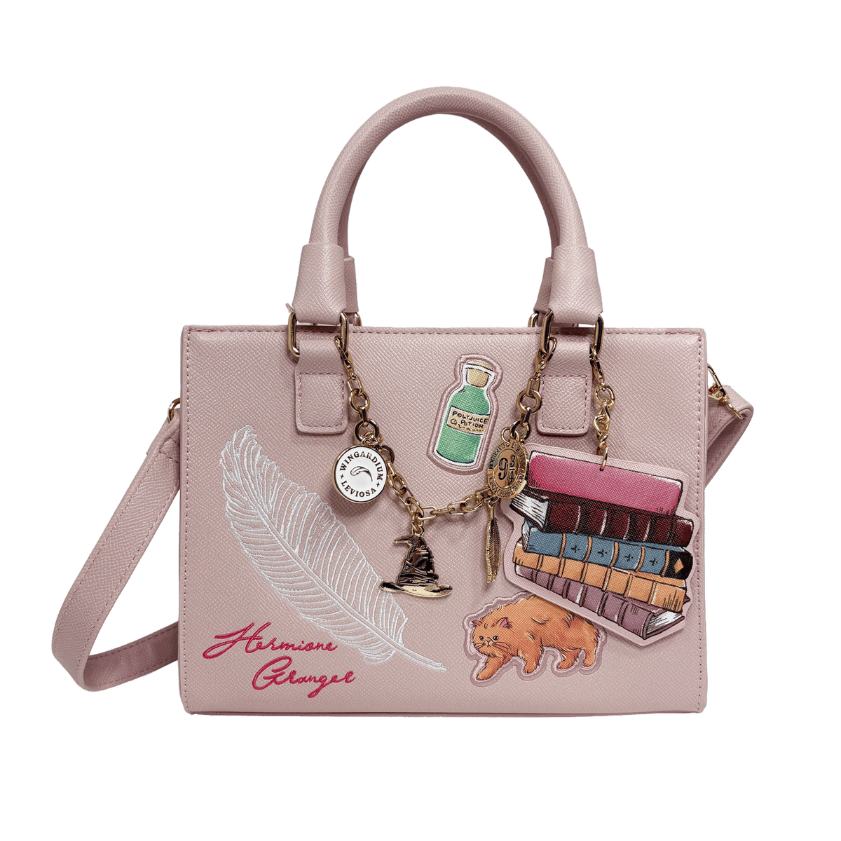 Cartera de Hermione Granger con dijes