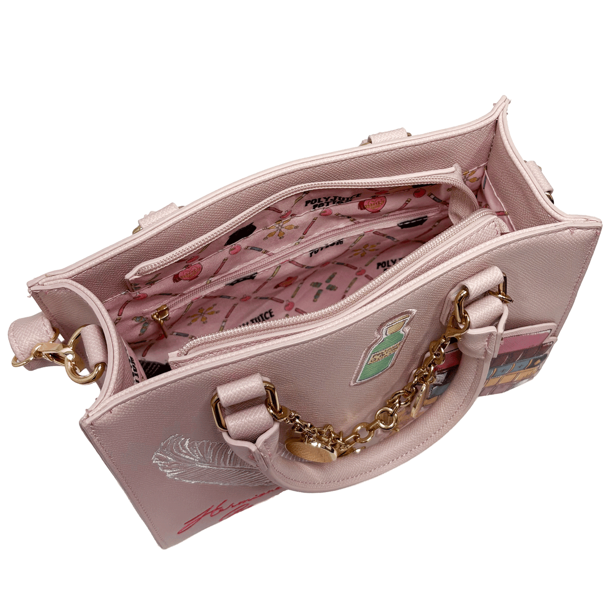 Cartera de Hermione Granger con dijes
