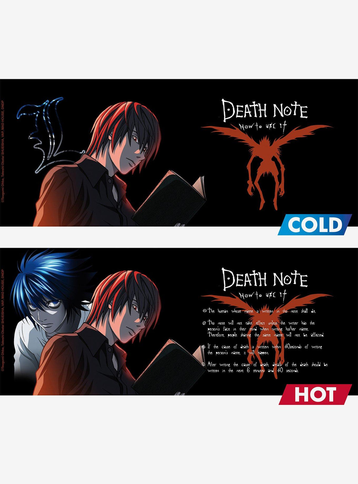 Set Death Note de taza, llavero y figura de L