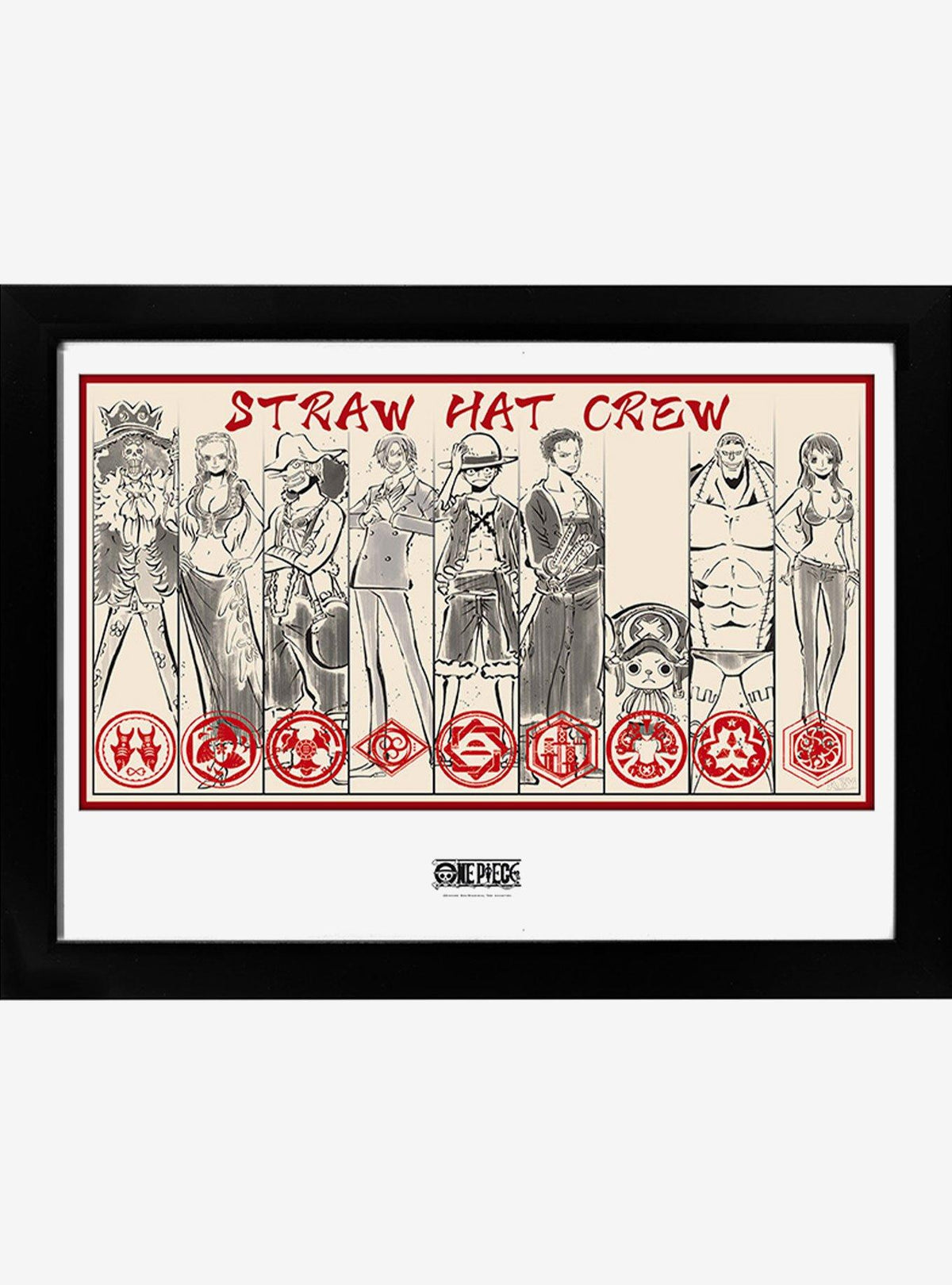 Póster enmarcado del Thousand Sunny | One Piece