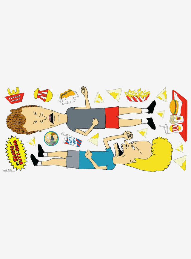 Adhesivos murales gigantes Beavis and Butt-Head