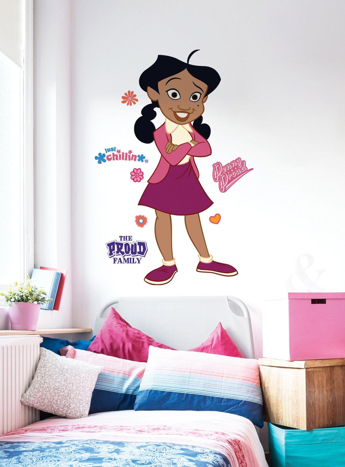 Adhesivos murales gigantes de Penny Proud