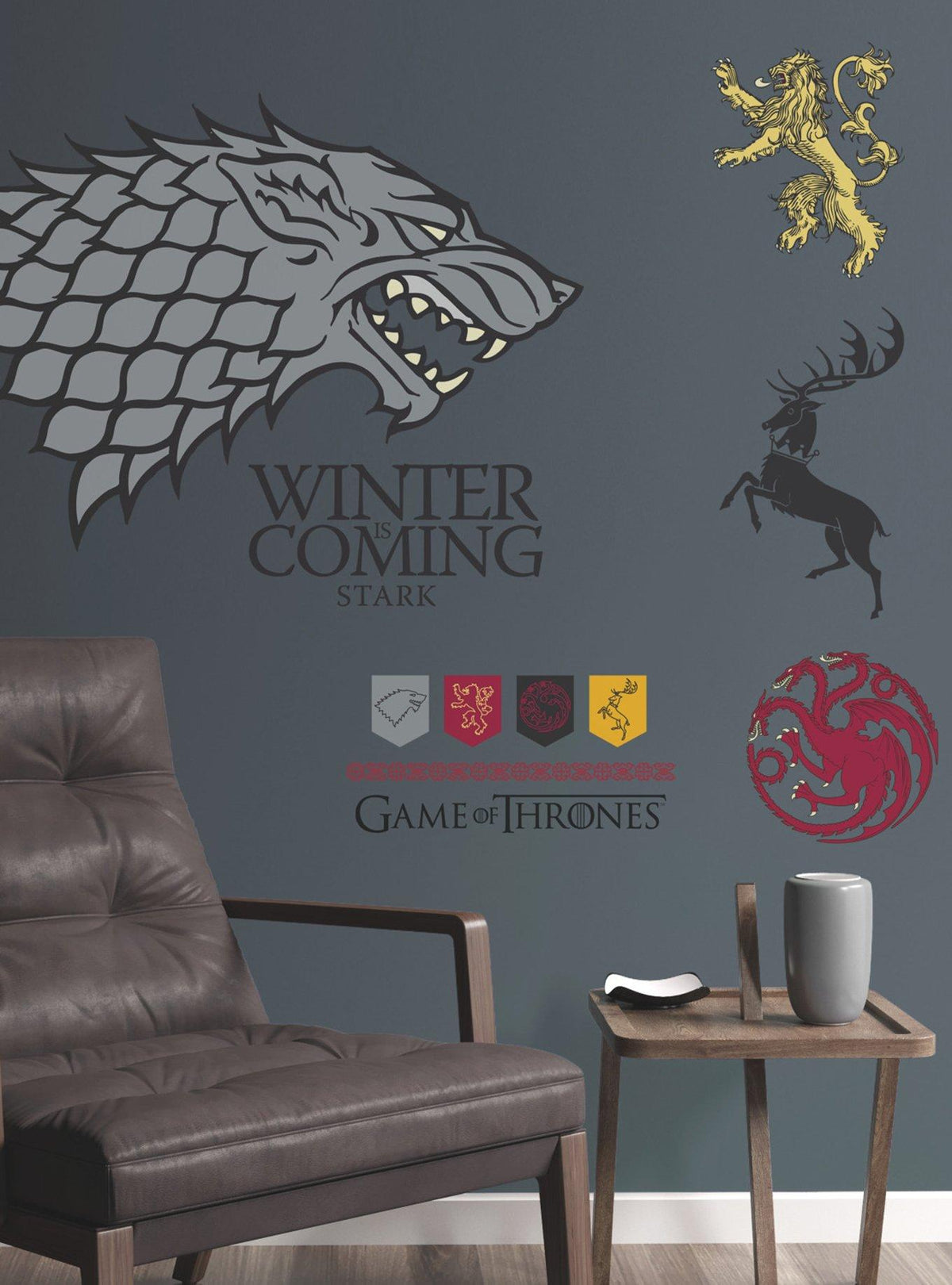 Adhesivos murales Game of Thrones: Winter Is Coming
