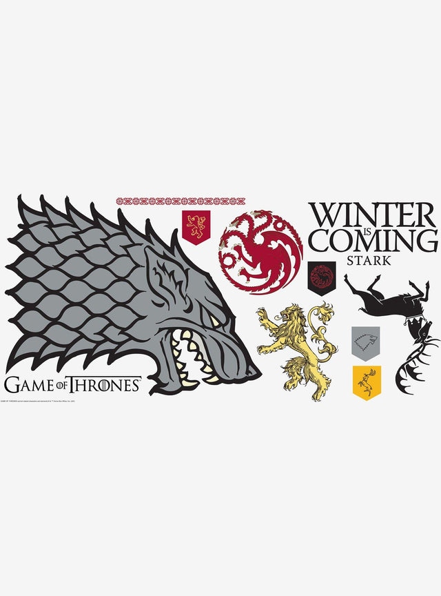 Adhesivos murales Game of Thrones: Winter Is Coming