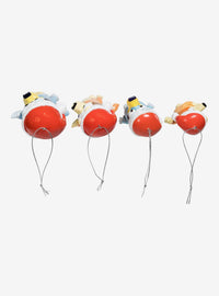 Set de 4 adornos navideños de Bluey y su familia