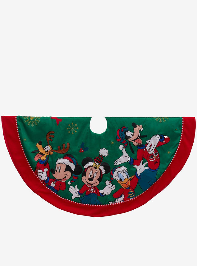 Faldón navideño de Mickey Mouse y sus amigos