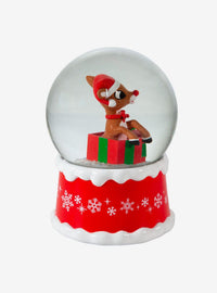 Bola de nieve Rudolph con regalos