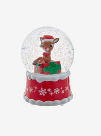 Bola de nieve Rudolph con regalos