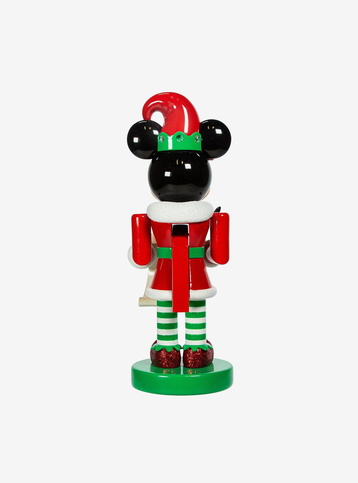 Figura cascanueces de Minnie Mouse como duende