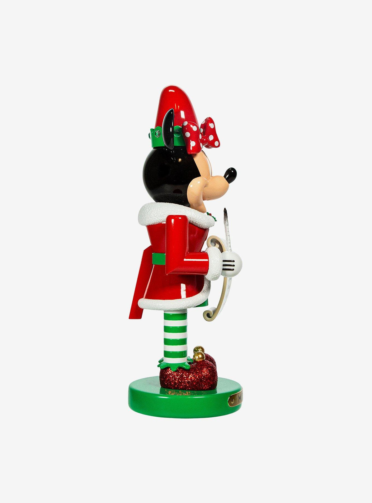Figura cascanueces de Minnie Mouse como duende