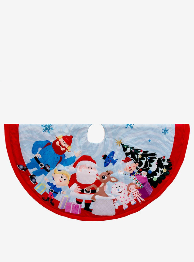 Faldón para árbol de Navidad Rudolph y sus amigos