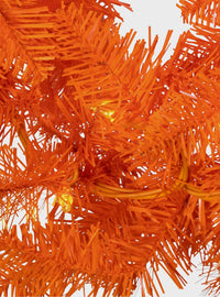 Guirnalda naranja preiluminada de Halloween