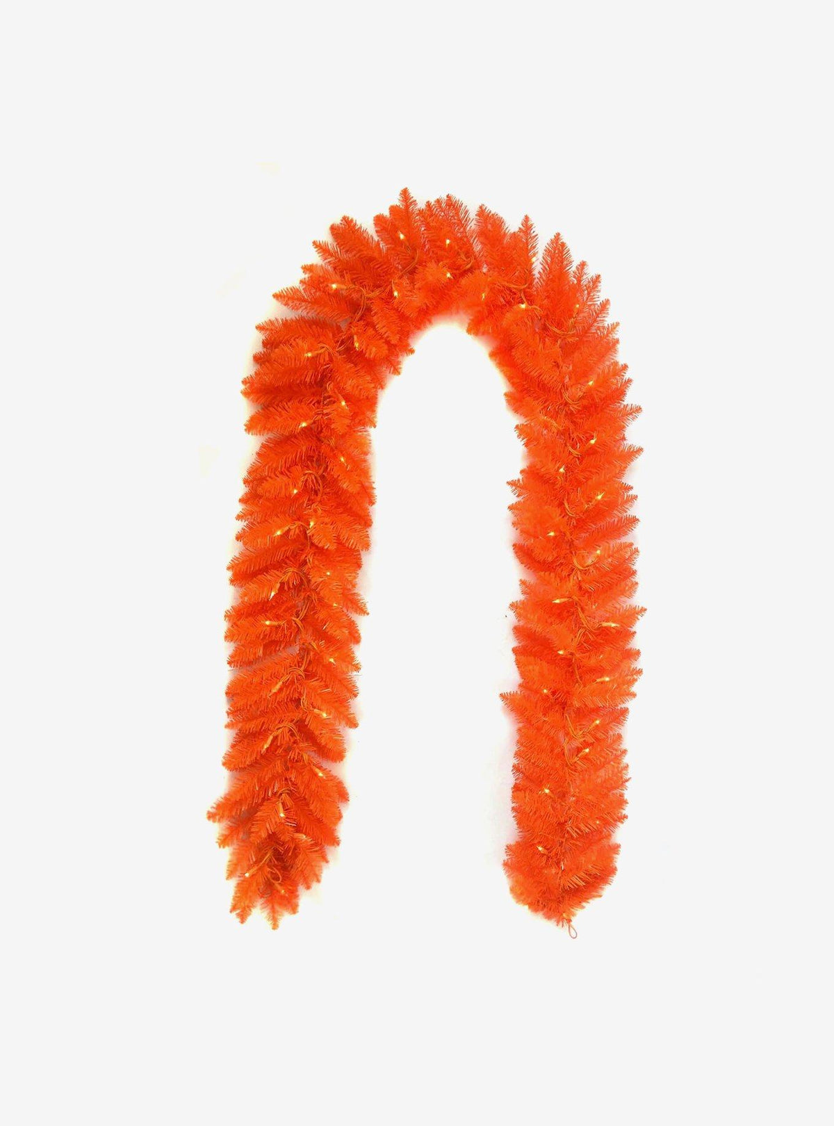 Guirnalda naranja preiluminada de Halloween