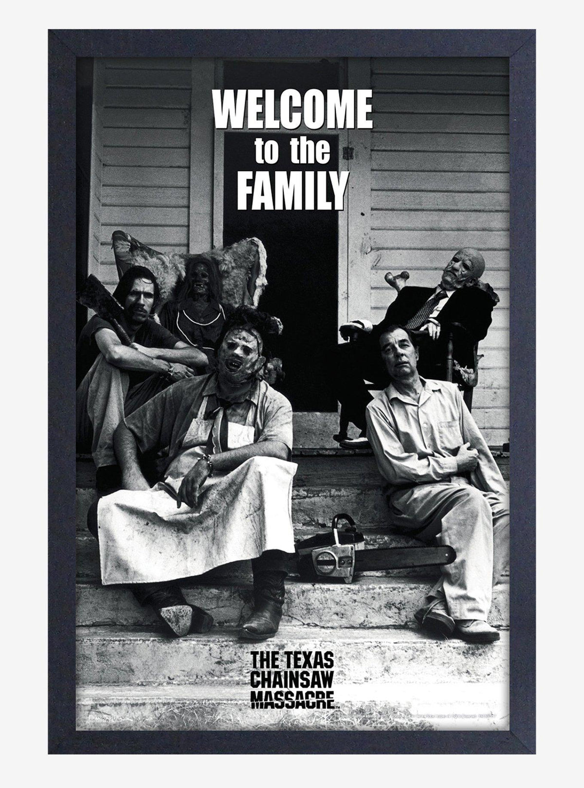 The Texas Chainsaw Massacre: cuadro enmarcado