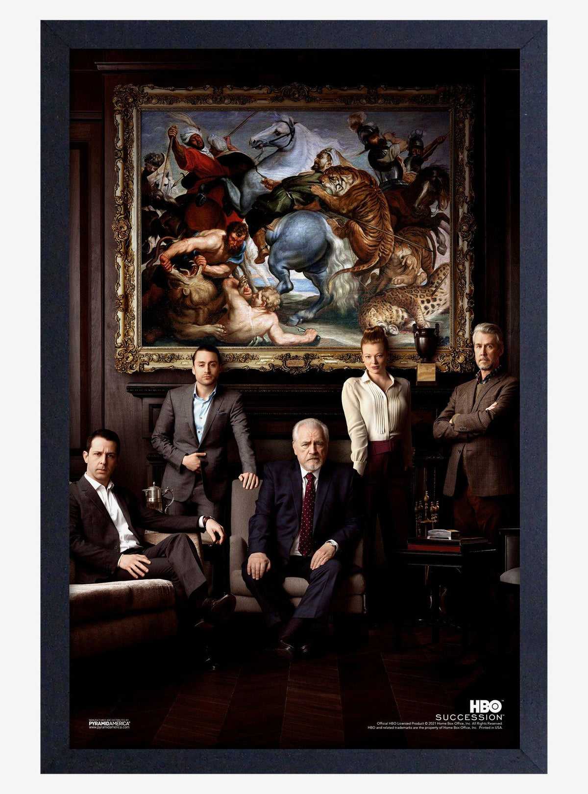 Cuadro enmarcado de The Sopranos y Succession