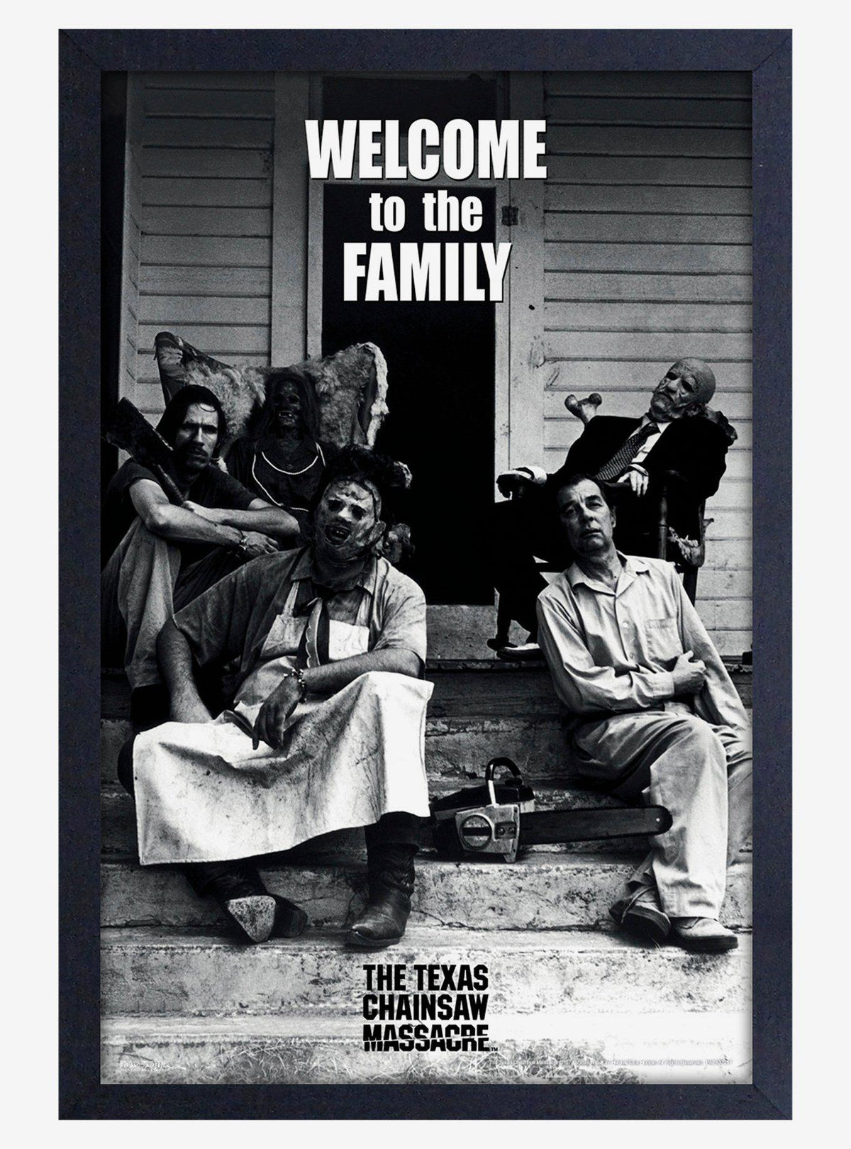 Póster enmarcado de The Texas Chainsaw Massacre
