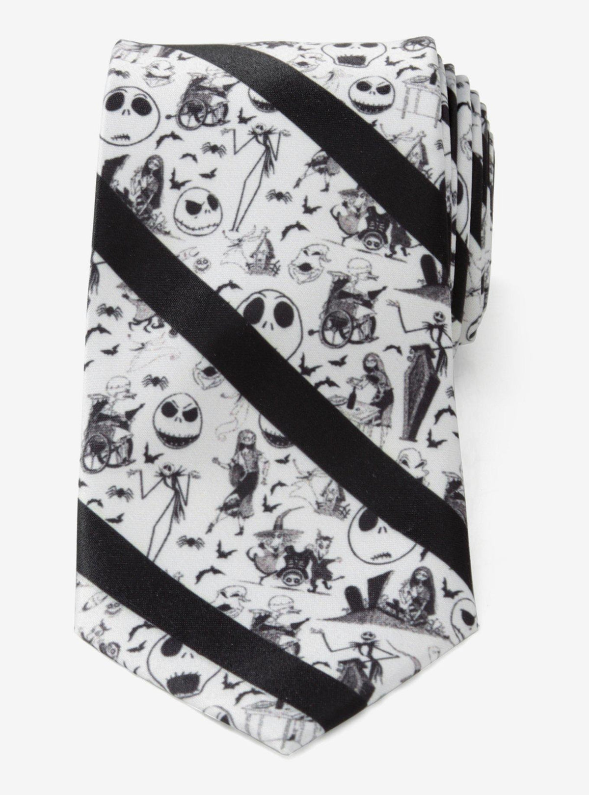 Corbata negra a rayas de The Nightmare Before Christmas