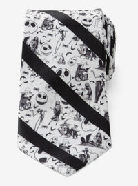 Corbata negra a rayas de The Nightmare Before Christmas