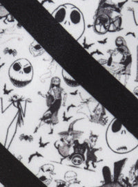 Corbata negra a rayas de The Nightmare Before Christmas