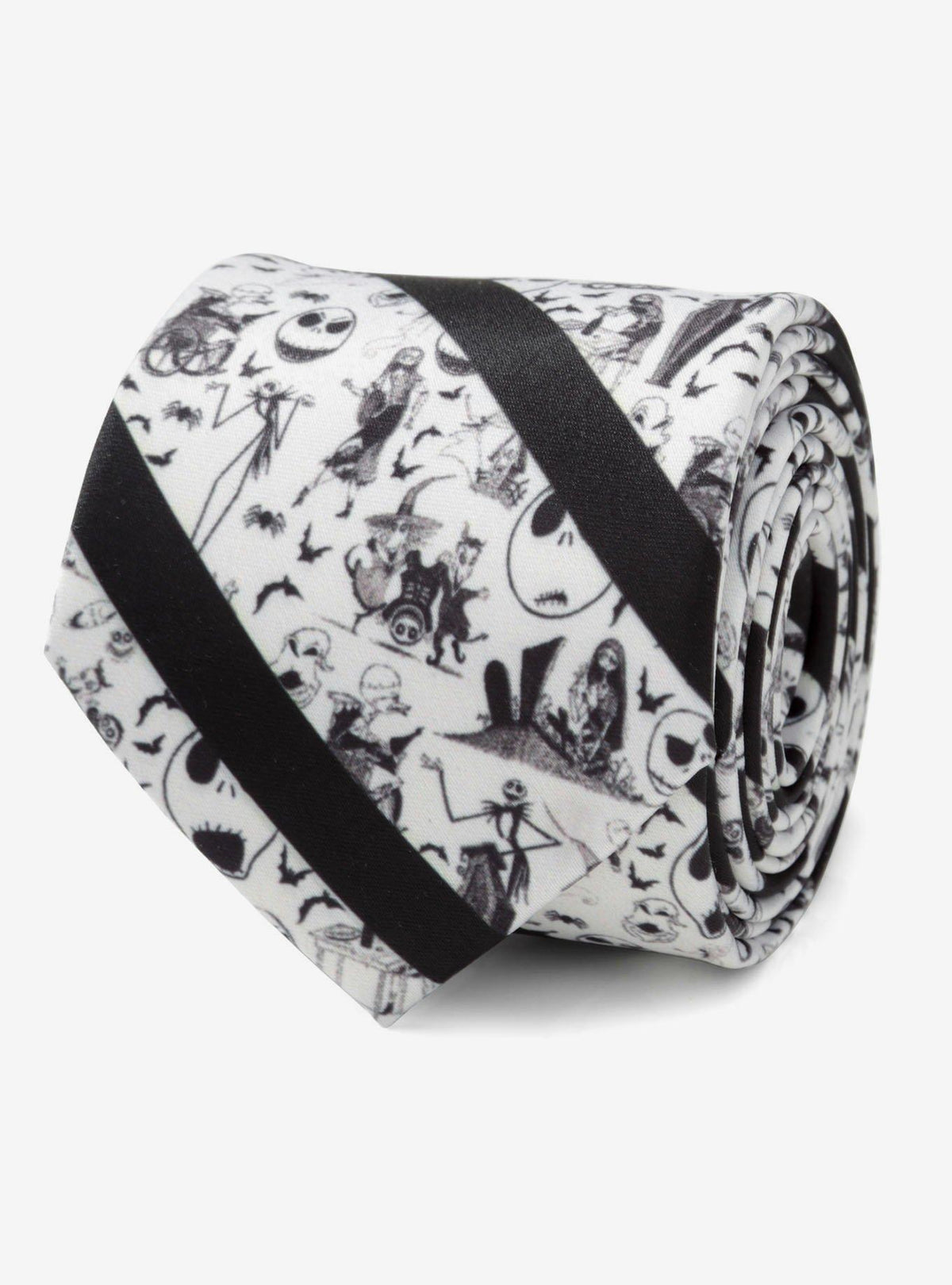 Corbata negra a rayas de The Nightmare Before Christmas