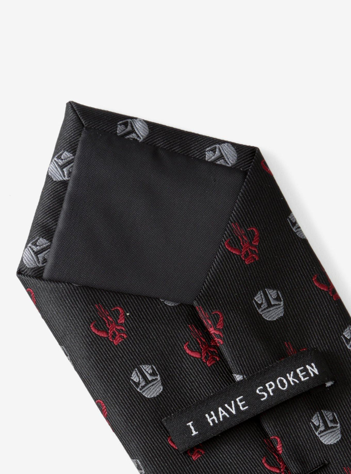 Corbata Star Wars The Mandalorian «He hablado» para hombre