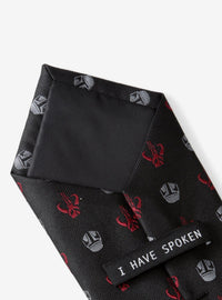 Corbata Star Wars The Mandalorian «He hablado» para hombre