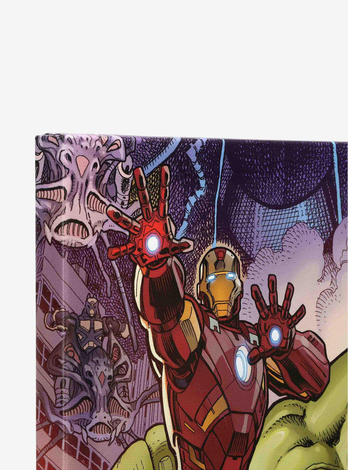 Cuadro de pared Marvel Avengers en acción