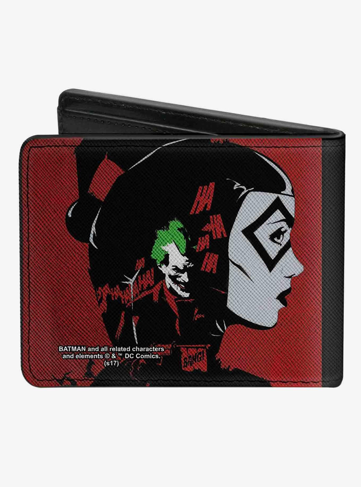 Billetera plegable DC Comics: Catwoman, Batman, Harley Quinn y Joker