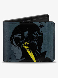Billetera plegable DC Comics: Catwoman, Batman, Harley Quinn y Joker
