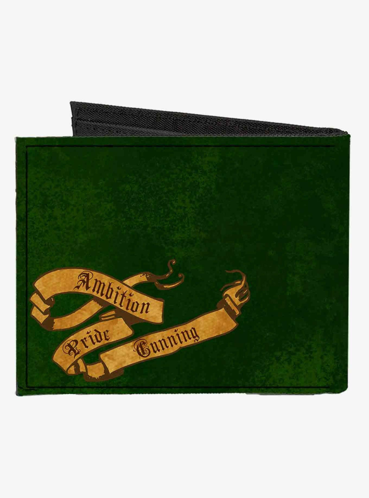 Billetera Harry Potter con escudo de Slytherin