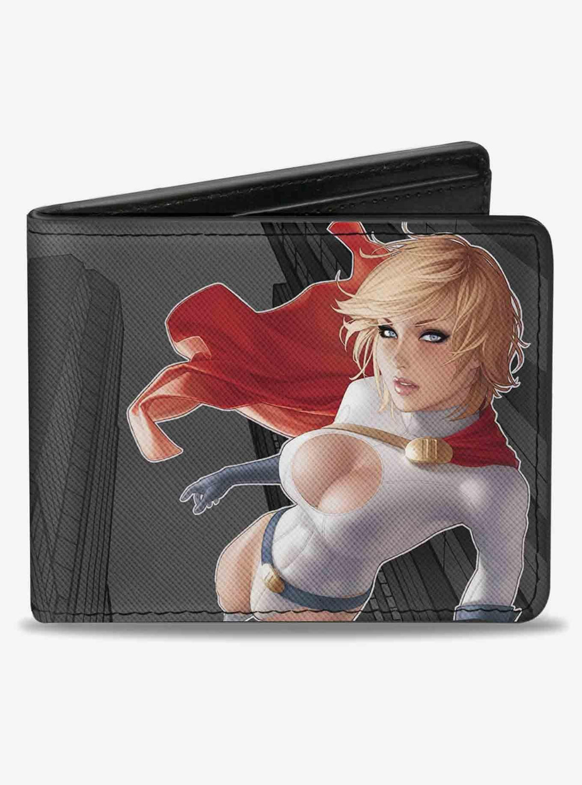 Billetera DC Comics Power Girl, portada Up Up Away #27